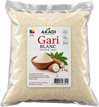 Gari blanc AKADI